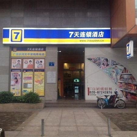 7 Days Inn Guangzhou East Station Yantang Tianpingjia Metro Station Sha-ho-hsü Exteriör bild